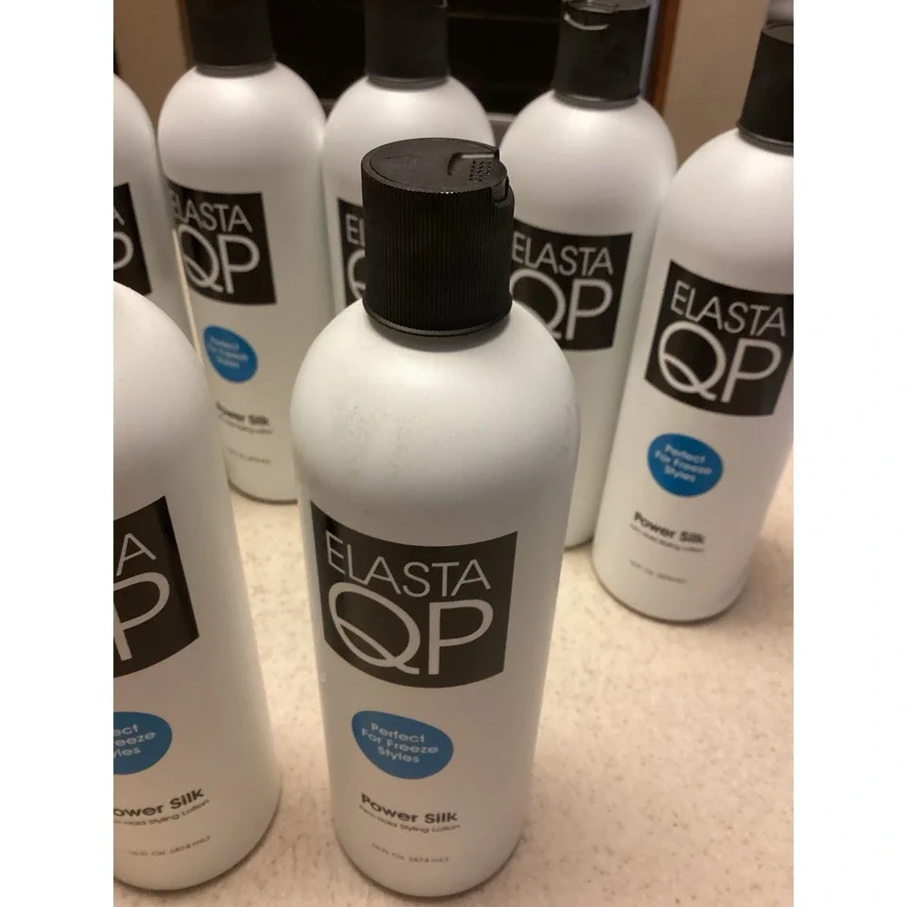NEW Elasta QP Elasta Power Silk Styling Firm Hold Lotion Freeze Styles Rod Sets